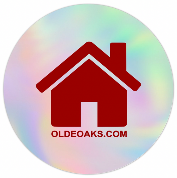 Olde Oaks Mansion Holographic Stickers in Stock!