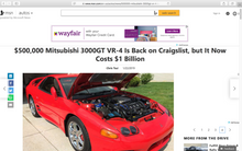 Load image into Gallery viewer, 1998 Mitsubishi 3000GT VR-4 Turbo $1 Billion