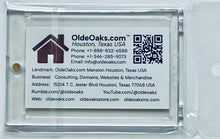Load image into Gallery viewer, OldeOaks.com Mansion Business Card Collector Item